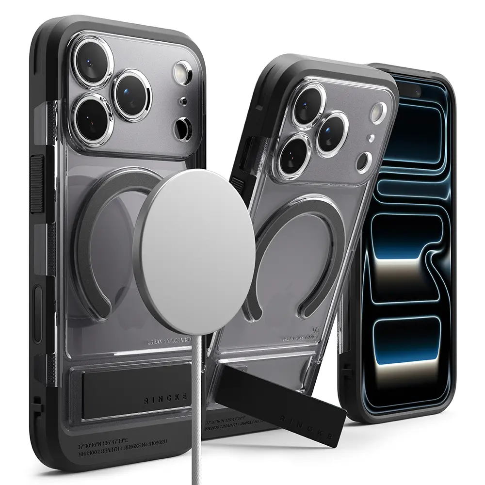 UX Magnetic Case iPhone 17 Pro Smoke Black