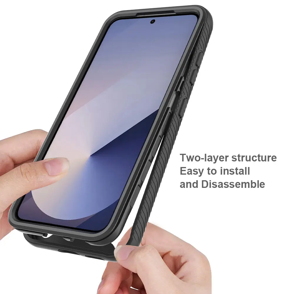 Full Protection Case Samsung Galaxy A37 Svart