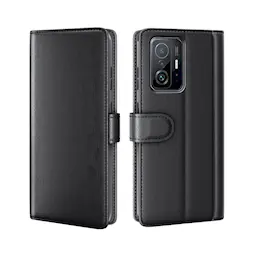Ekte Lærveske Xiaomi 11T/11T Pro Svart
