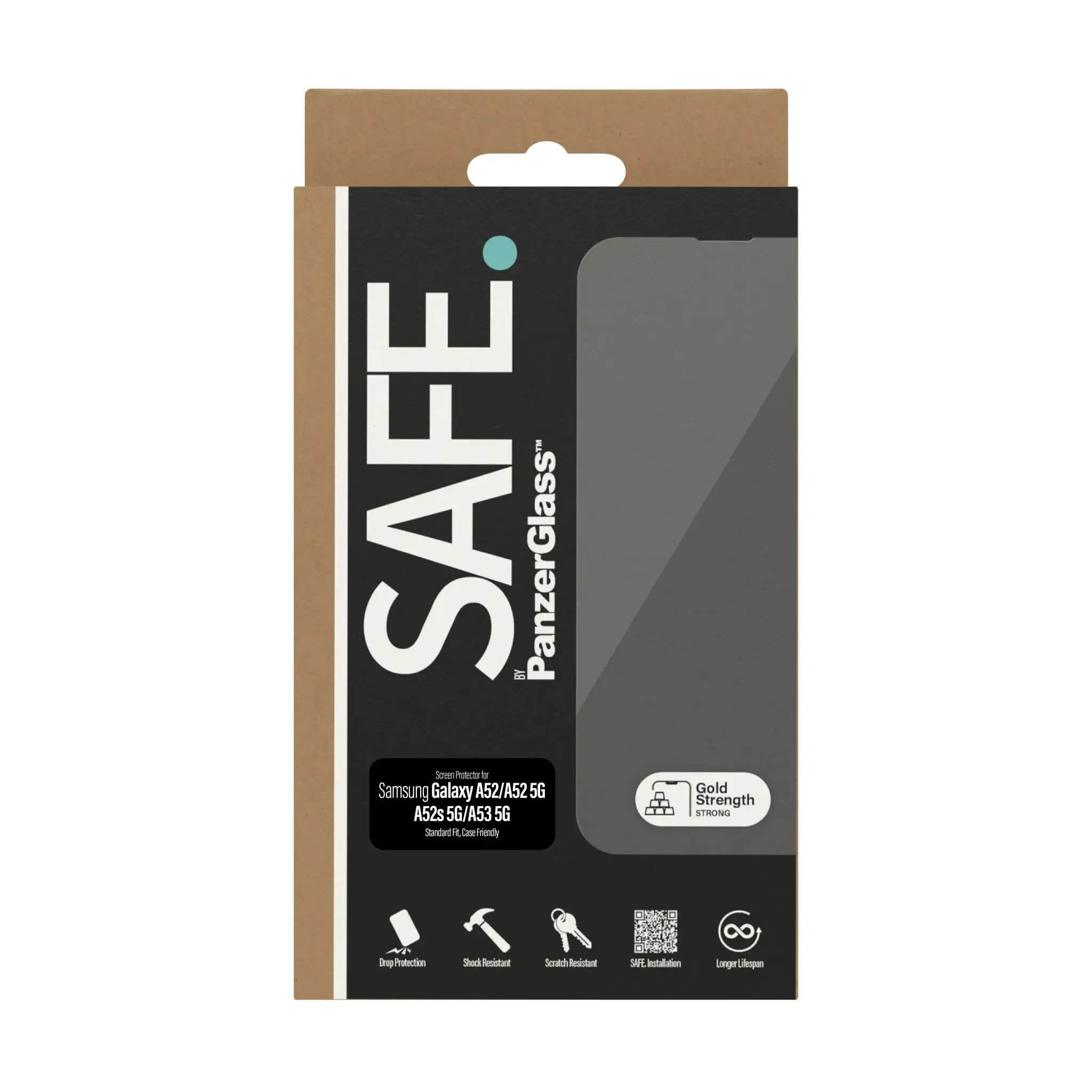 Samsung Galaxy A52 5G/Galaxy A53 Screen Protector Ultra Wide Fit