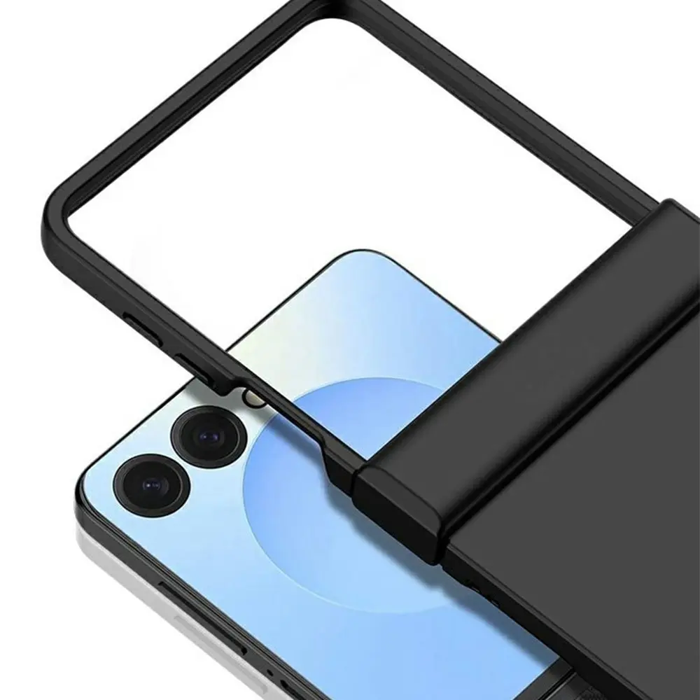 Hårdskal Gummerat Hinge Protection Samsung Galaxy Z Flip 7 Vit