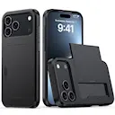 Cover Kortholder iPhone 17 Pro Sort