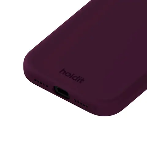 Silikonskal iPhone 18 Pro Deep Plum