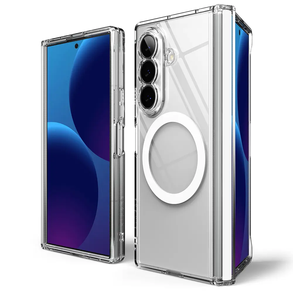 Samsung Galaxy Z Fold 8 Ultra Magnetisk Fusion Flap-cover, Clear