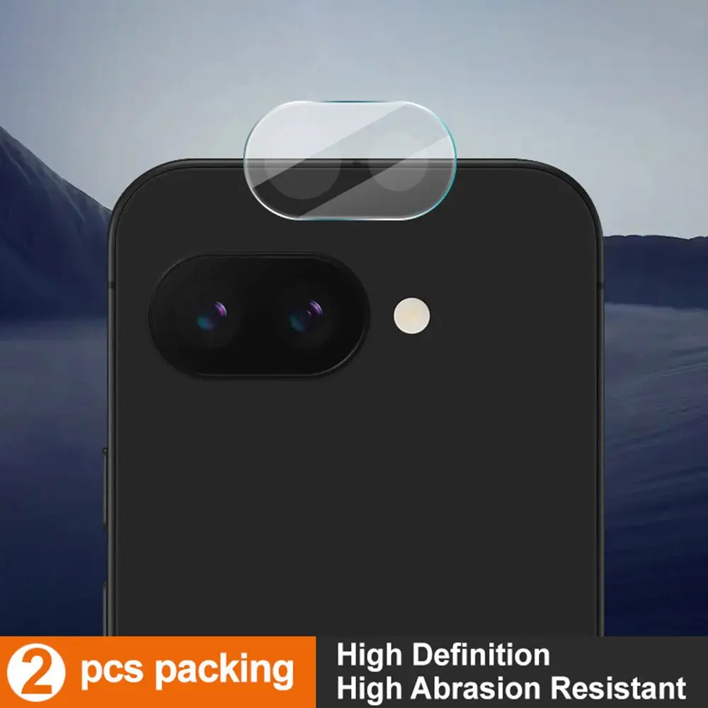 2-pack Härdat Glas Linsskydd Google Pixel 9a Genomskinlig