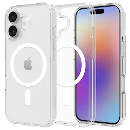 Hybridcover MagSafe iPhone 17 Gennemsigtig