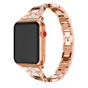 Crystal Bracelet Apple Watch Series 8 41mm Rose guld