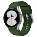 Full Fit Silikoniranneke Samsung Galaxy Watch 4 Classic 42mm vihreä