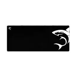 SHARK XL Pelihiirimatto 800x350mm, Musta/valkoinen