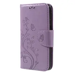 Samsung Galaxy S8 Suojakotelo perhoskuviolla, Liila