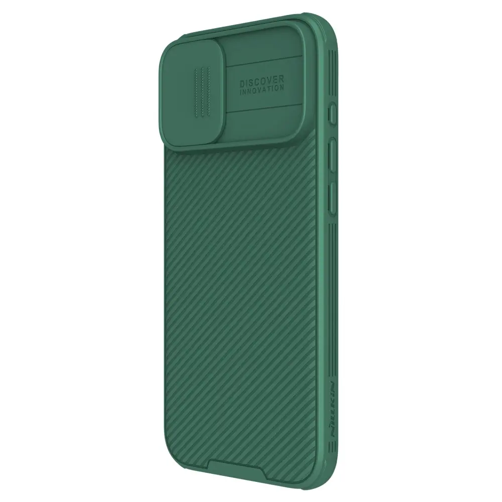 CamShield Skal iPhone 16 Grön