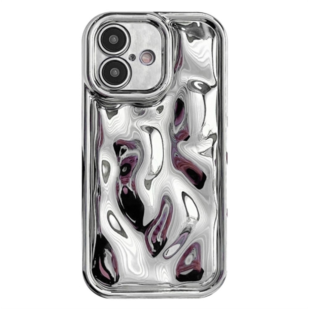 Wavy Kuori TPU iPhone 17 hopea