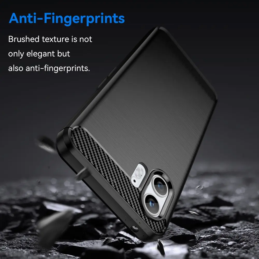 Nothing Phone 2 Skal TPU Brushed Svart