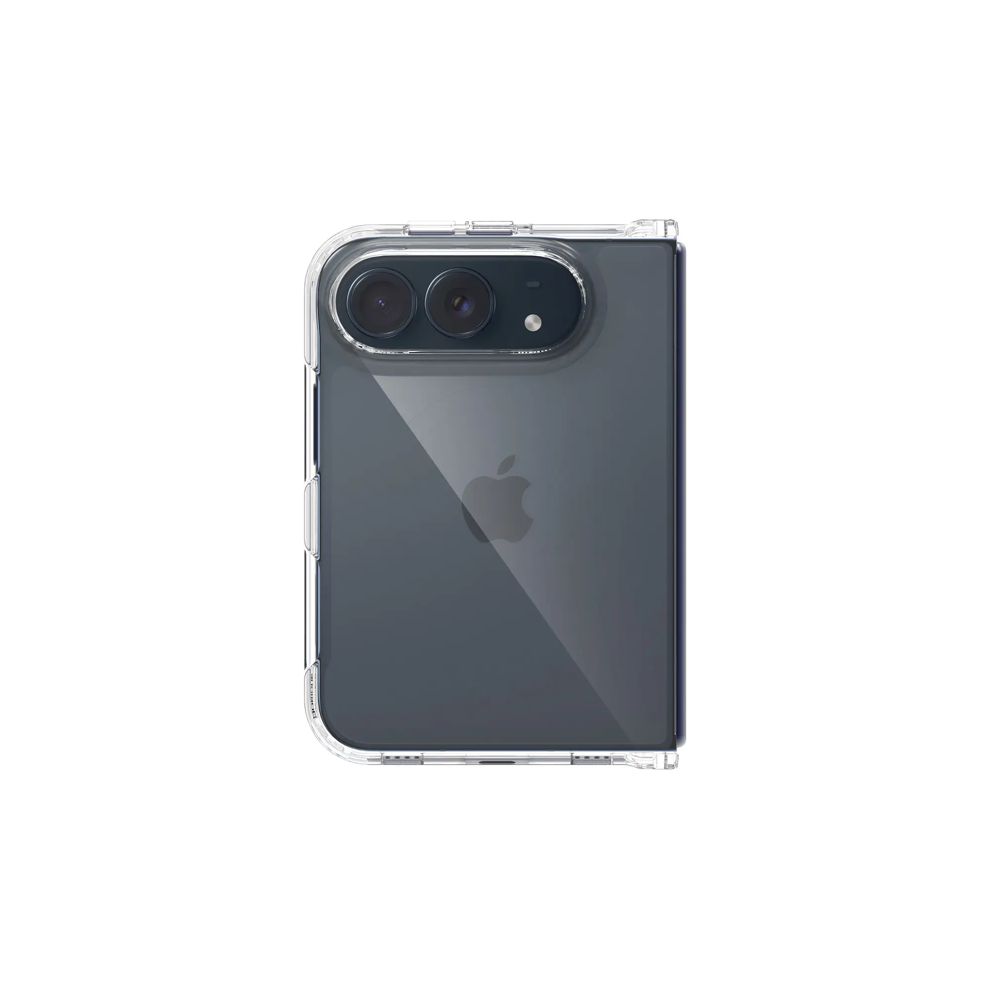 Hybridskal iPhone Duo Genomskinlig