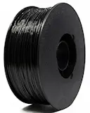 PETG-filament 1,75 mm för 3D-skrivare 1 kg, Svart