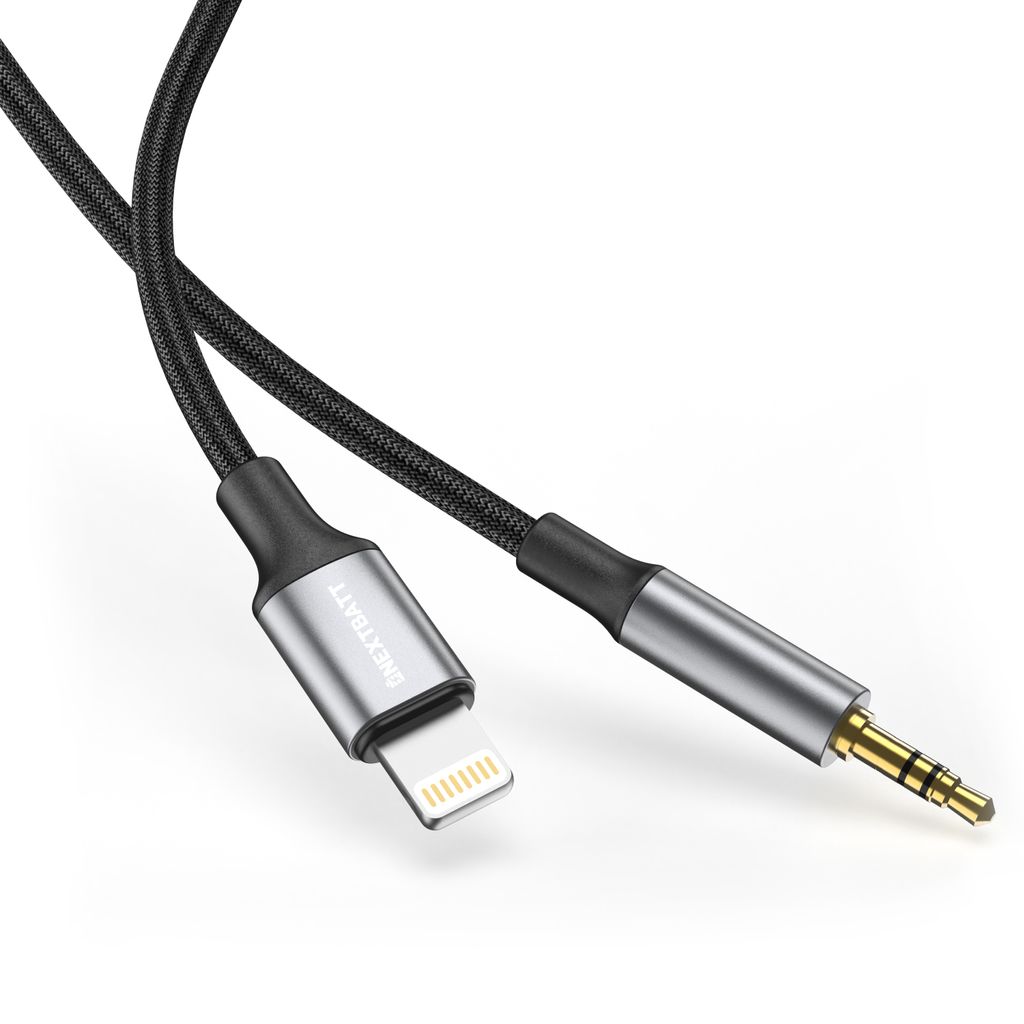 Lightning till 3.5 mm AUX adapter 1m