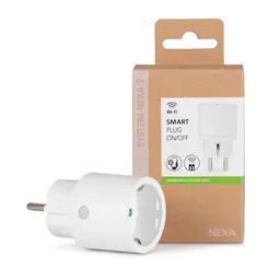 Smart Plug On/Off WiFi, Valkoinen