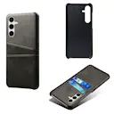 Samsung Galaxy S25 Plus Smart cover med 2 kortholdere, Sort
