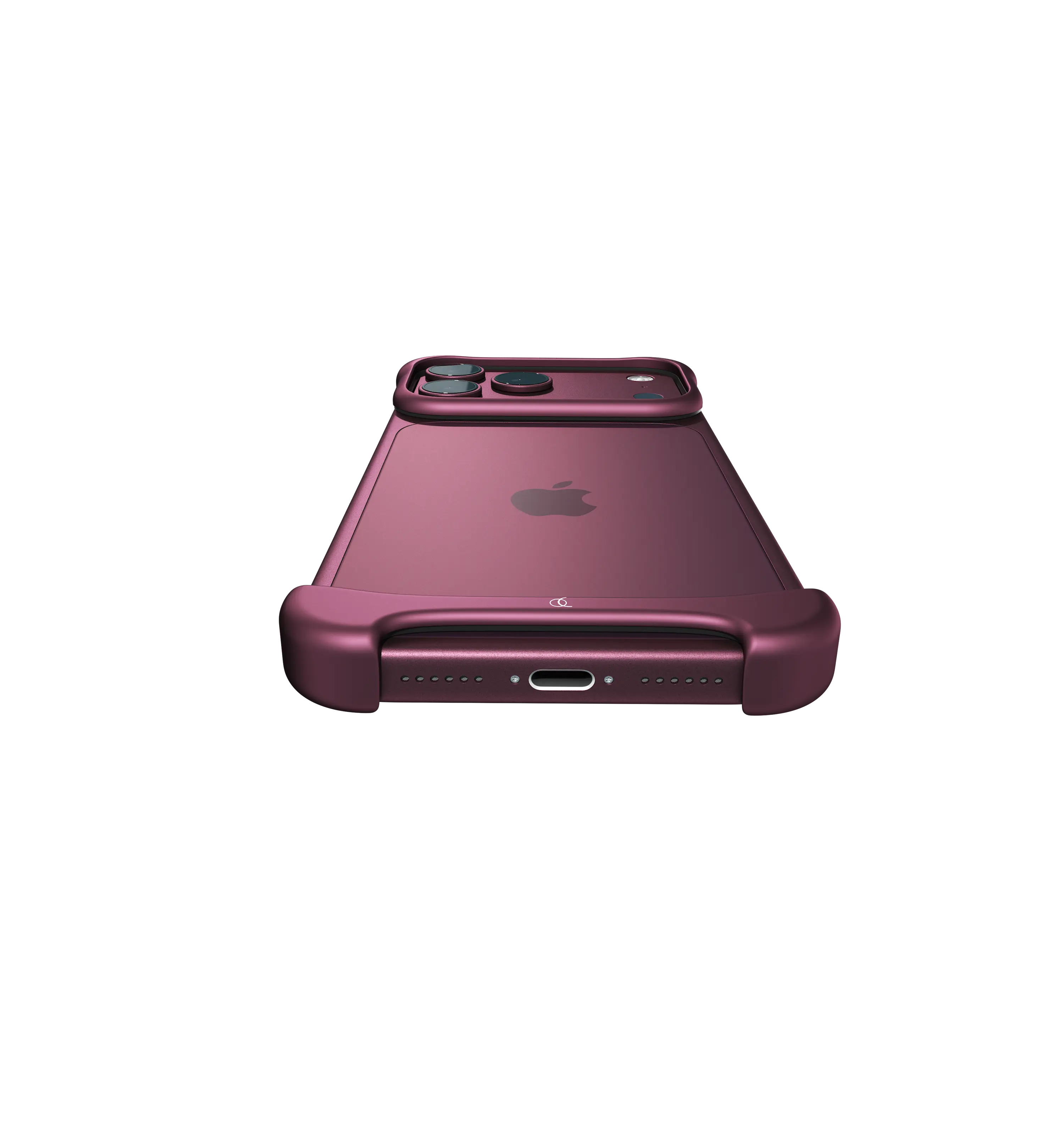 Case Aluminum iPhone 18 Pro Matte Dark Red