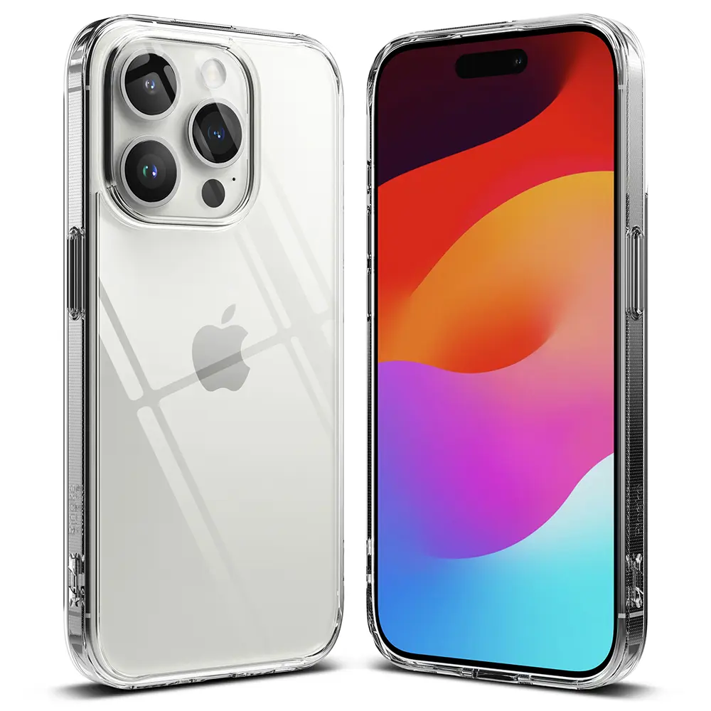 Fusion Case iPhone 15 Pro Max Gennemsigtig