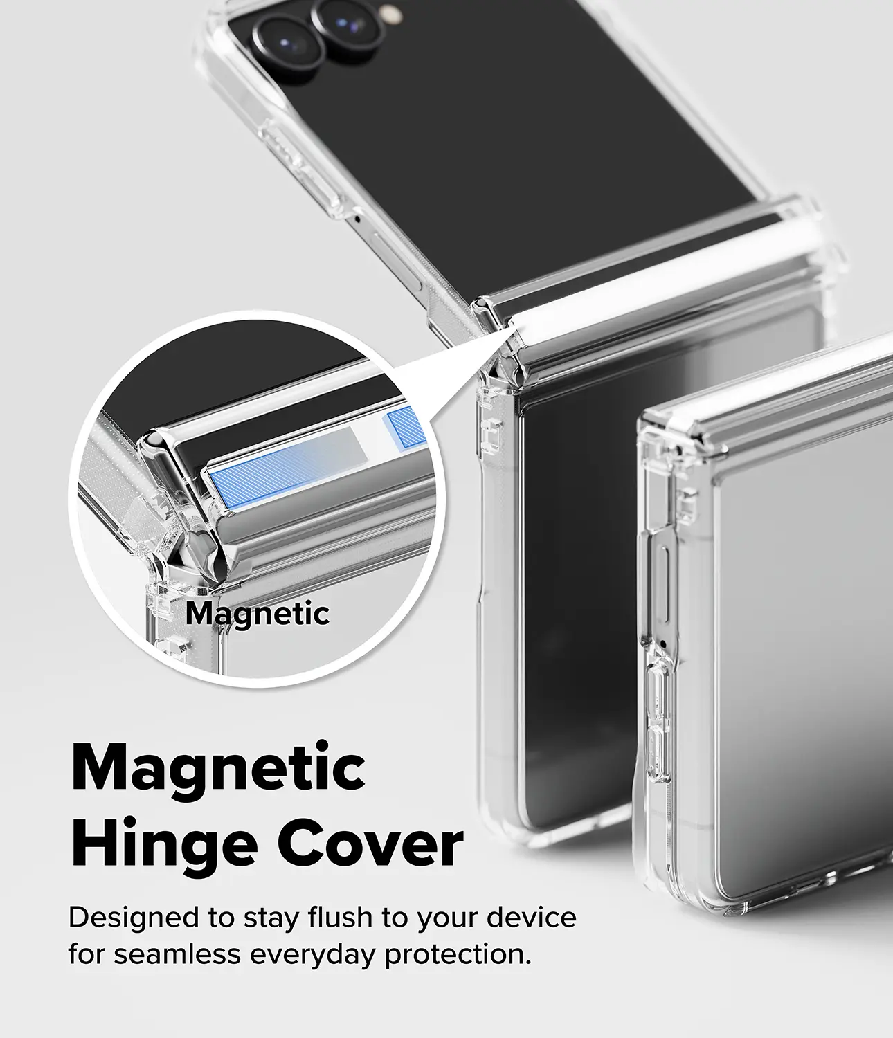 Fusion Flap Case Samsung Galaxy Z Flip 8 Clear