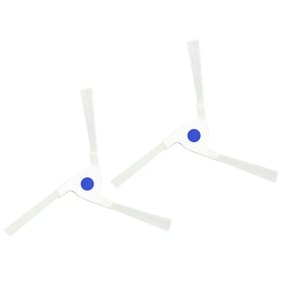 2-pak Sidebørster - passer til Ecovacs Deebot X2 Pro Hvid