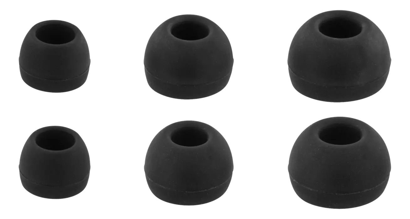 Bluetooth in-ear hörlurar med mikrofon Svart