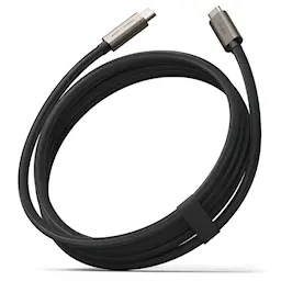 USB-C till USB-C 3.2 Gen 2x2 Laddningskabel 2m 240W, svart