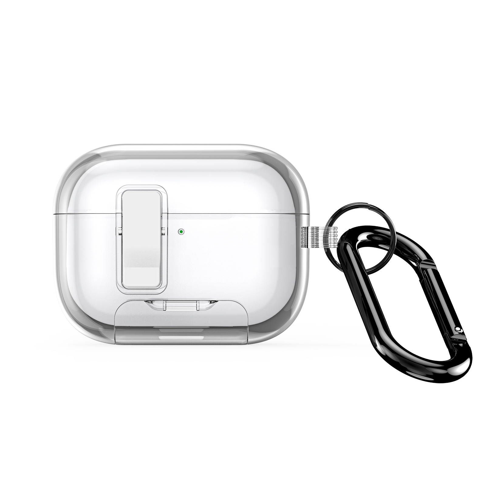 Dux Ducis Apple AirPods Pro 3 Deksel med karabinkrok og stativfunksjon, Gjennomsiktig