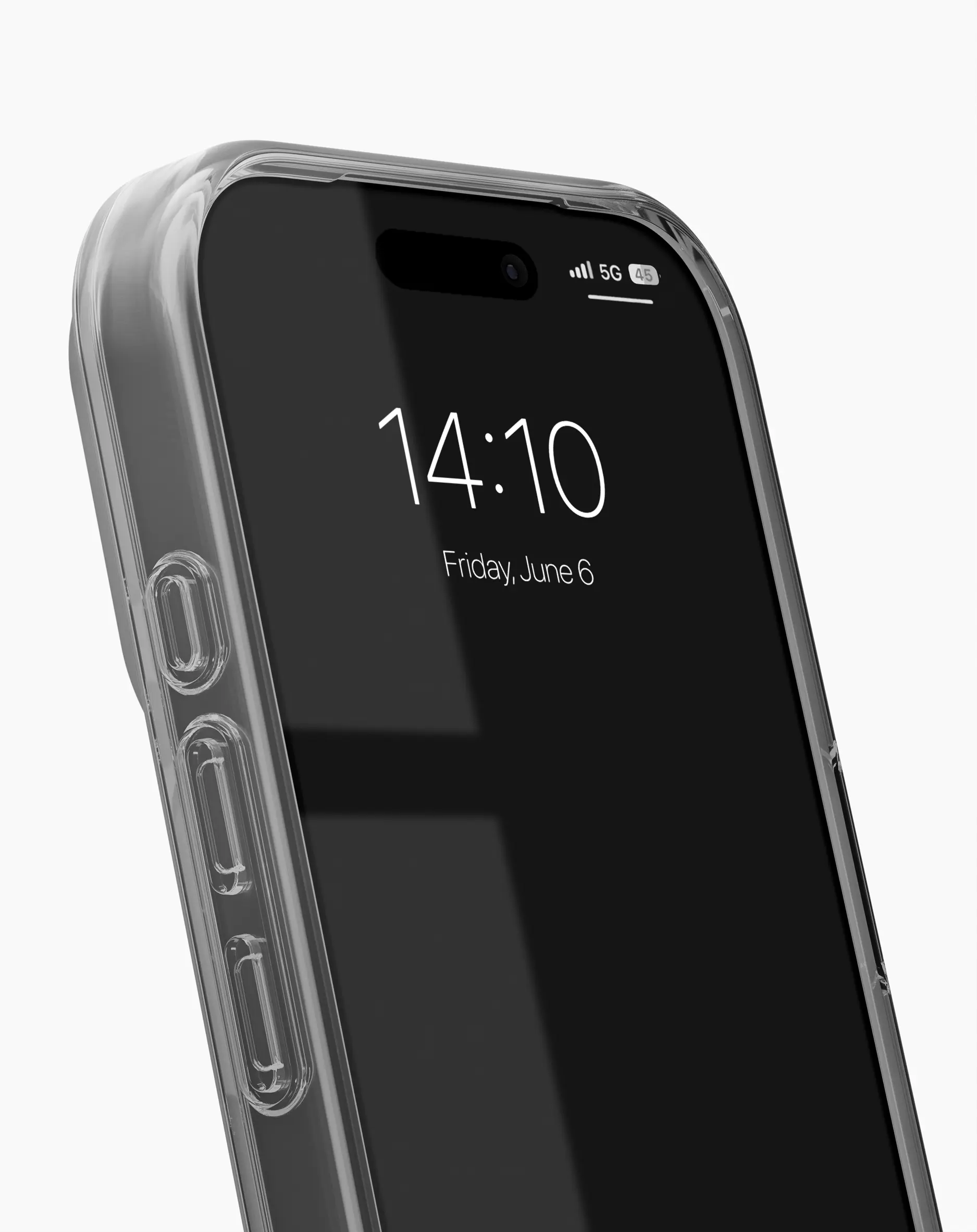 Clear MagSafe Case iPhone 17 Pro Max Tinted Black