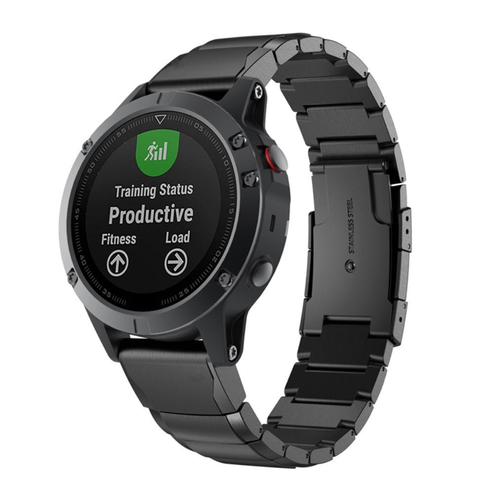 Garmin Fenix 7X Reim med lenker Svart