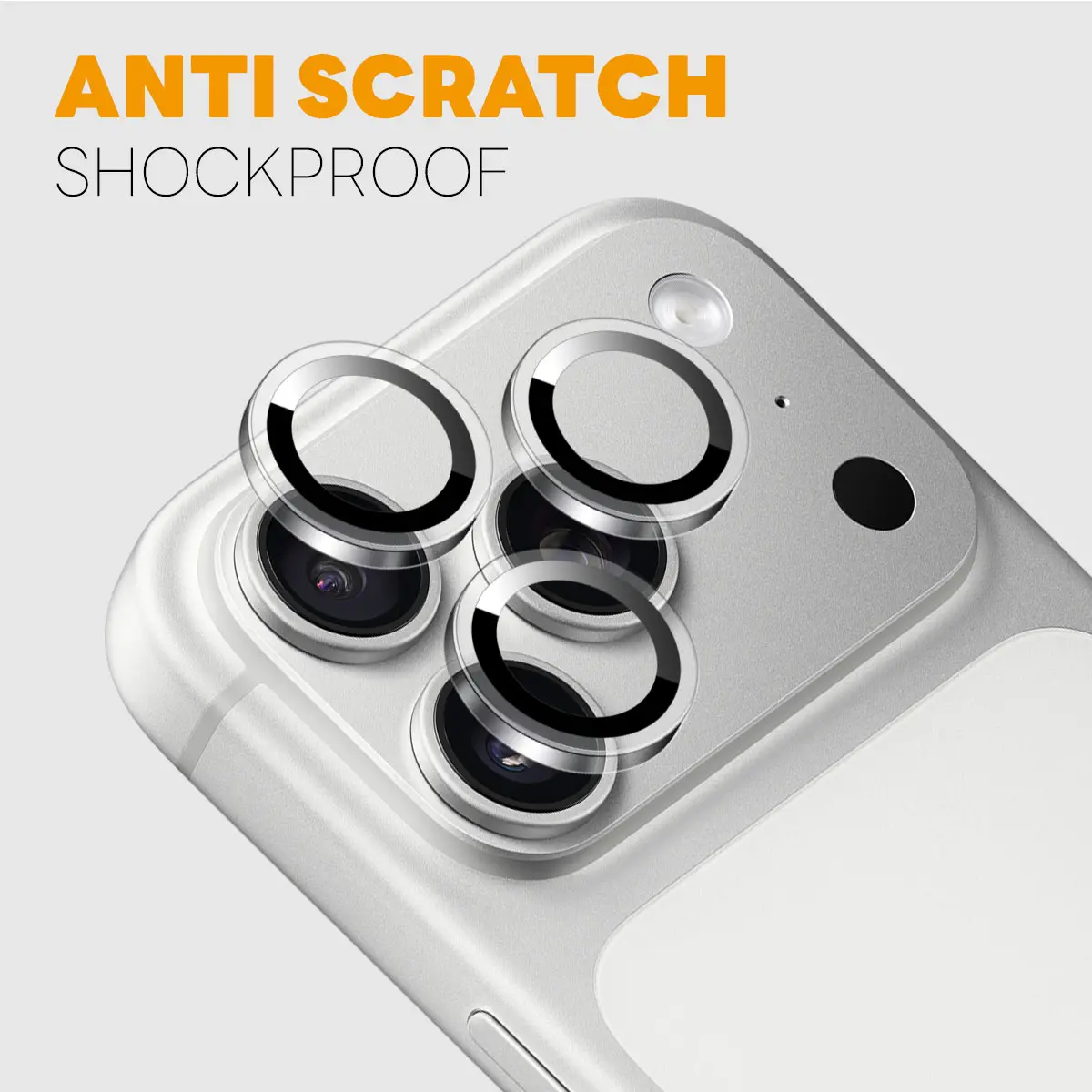 Linsskydd Härdat Glas iPhone 18 Pro Genomskinlig