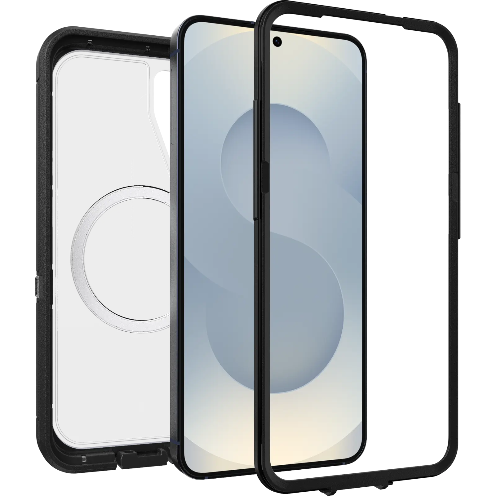 Defender XT Skal Samsung Galaxy S25 Svart/transparent
