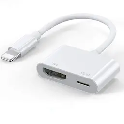 Lightning til HDMI adapter Hvid