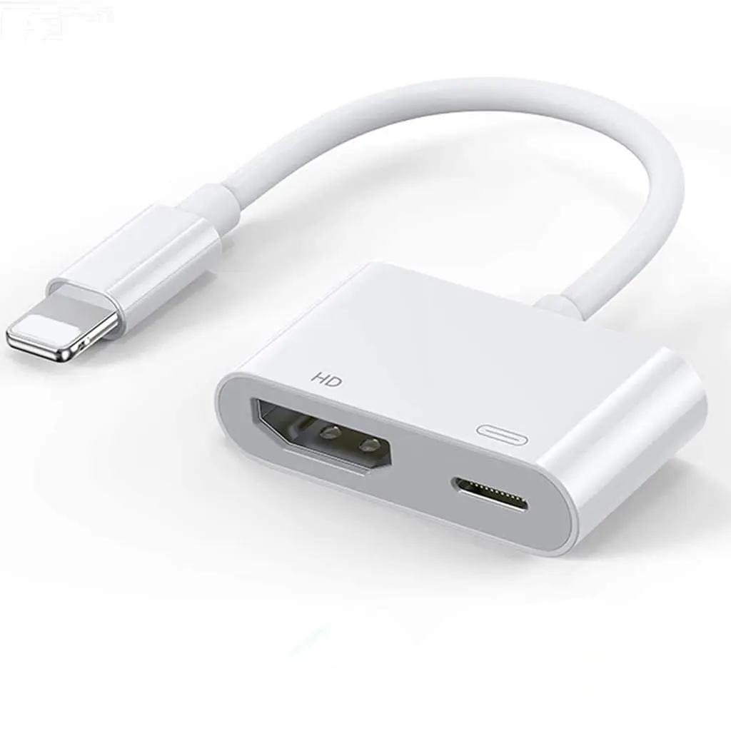 Lightning til HDMI adapter Hvid