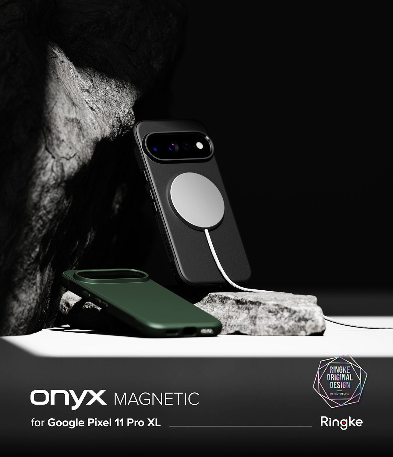 Onyx Magnetic Case Google Pixel 11 Pro XL Dark Green