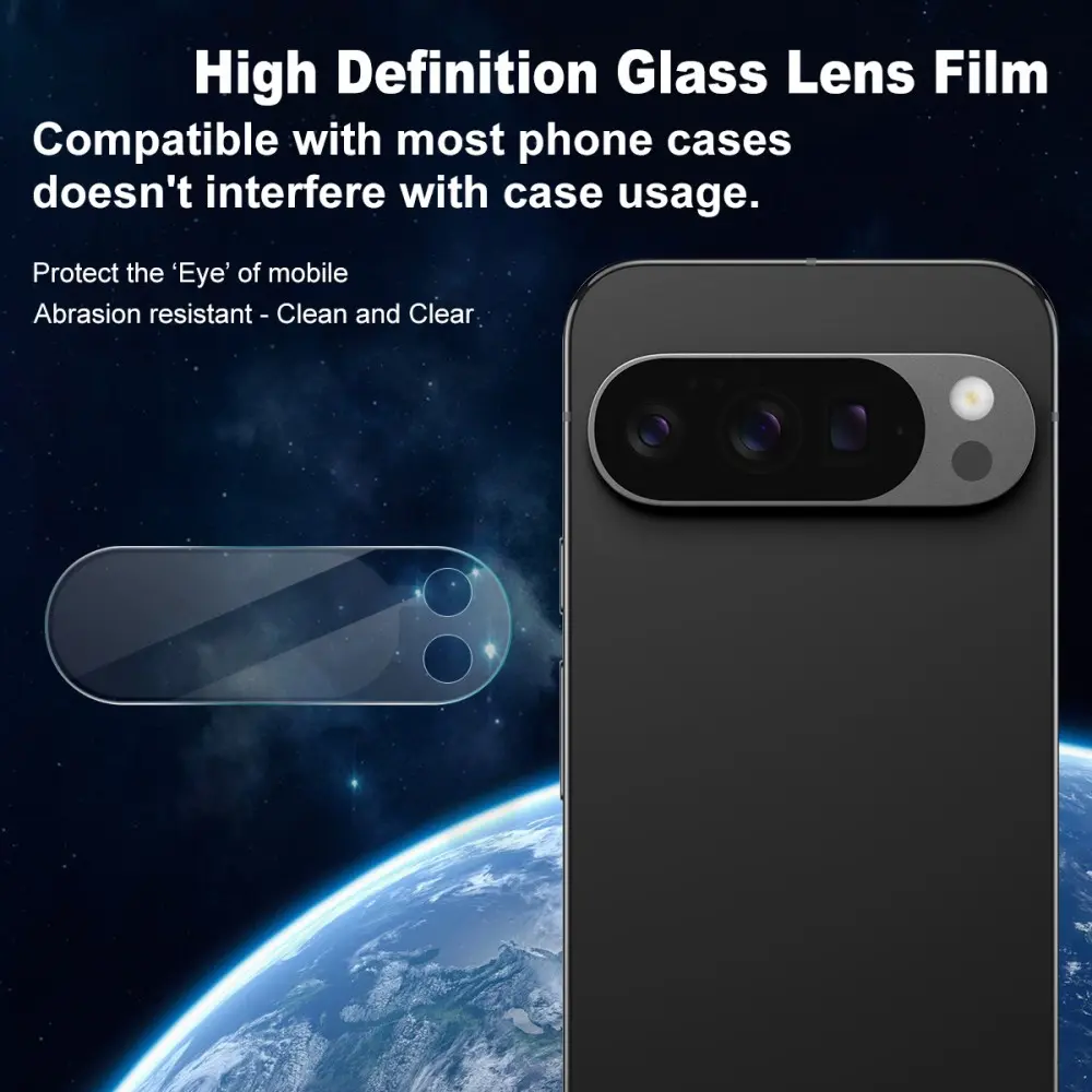 Härdat Glas Kameraskydd Google Pixel 10 Pro transparent
