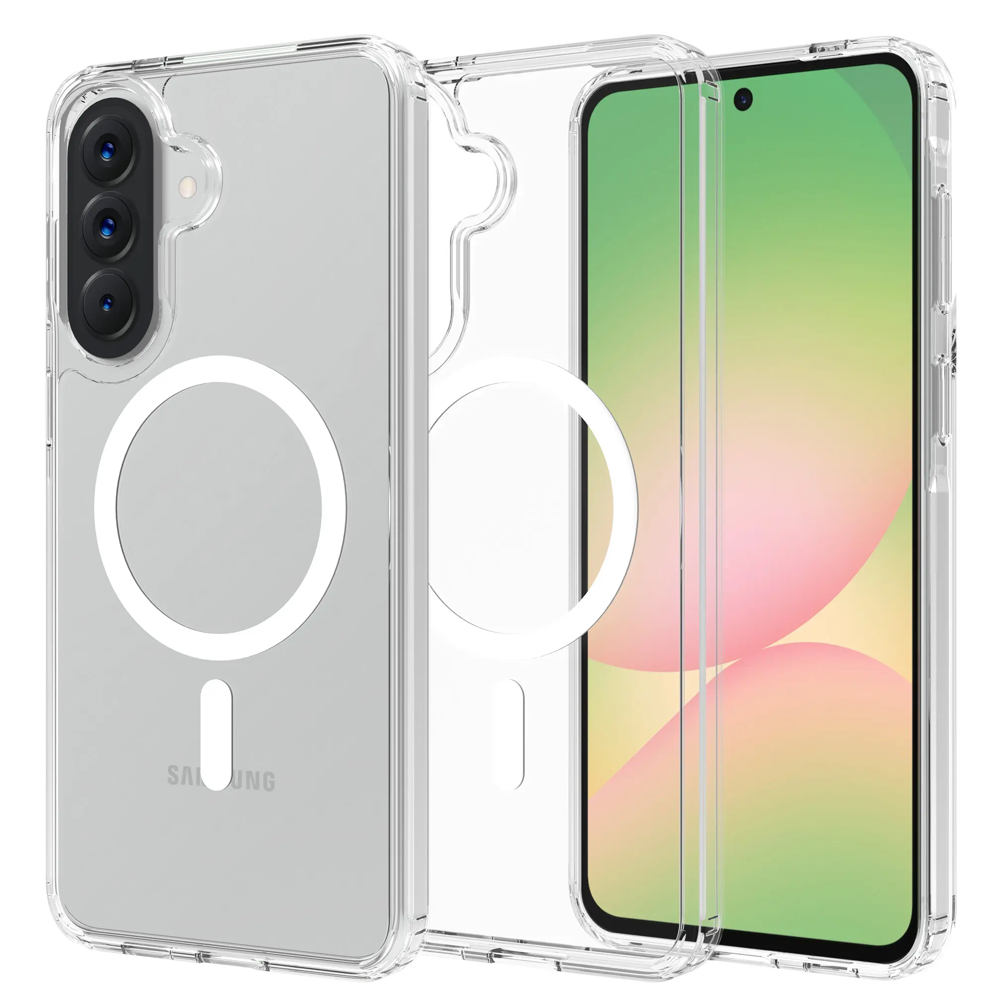 Hybriddeksel MagSafe Samsung Galaxy A57 Gjennomsiktig