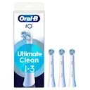 iO Ultimate clean borsthuvuden 3-pack, Vit