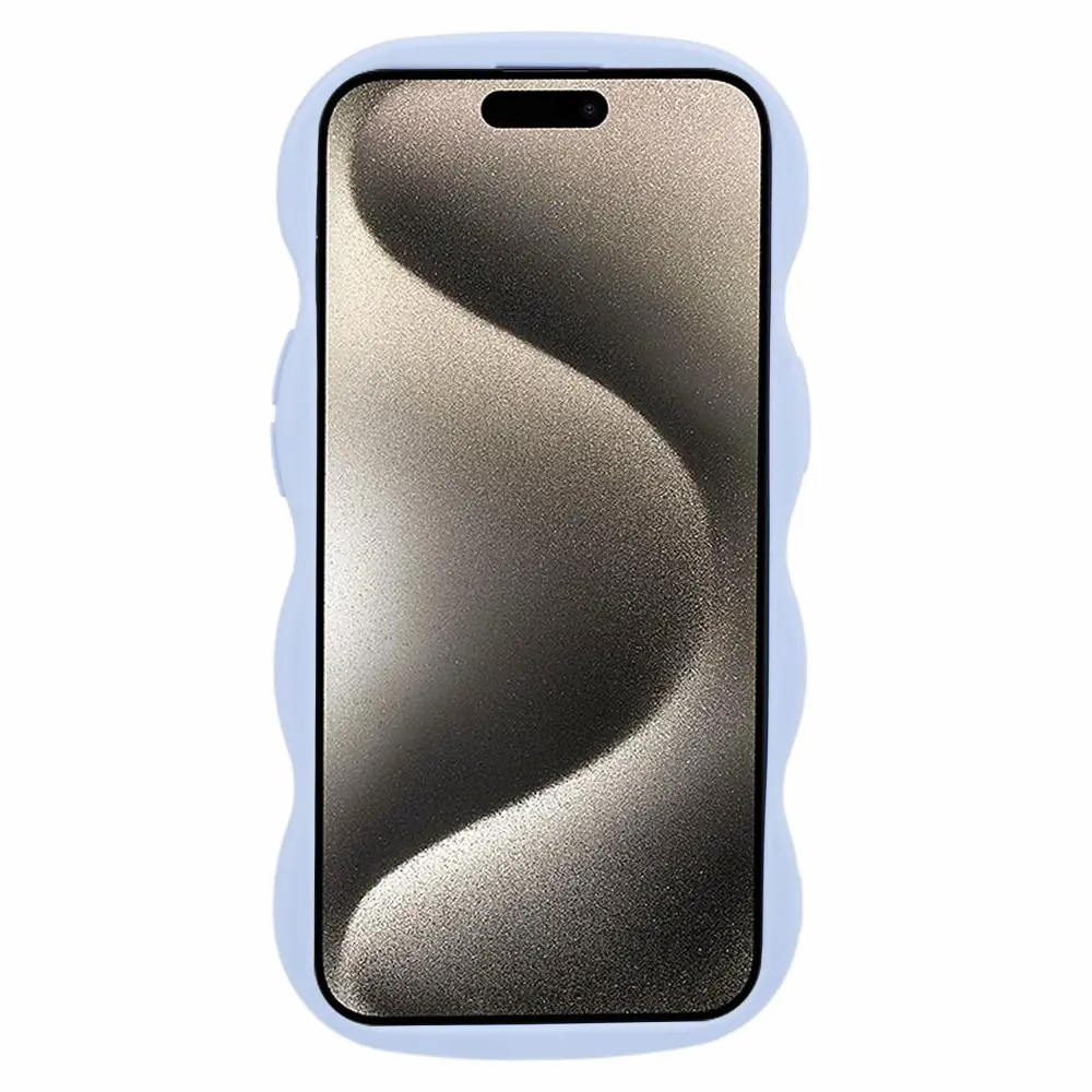 Wavy Edge TPU Skal iPhone 13 Lila