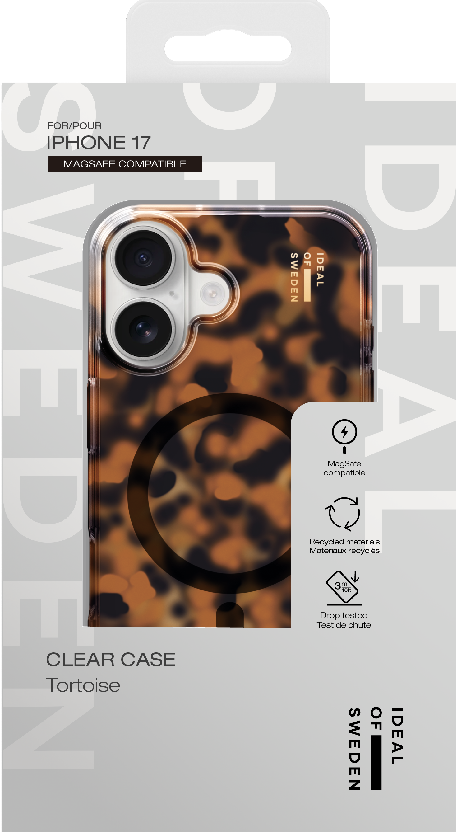 Clear MagSafe Case iPhone 17 Tortoise