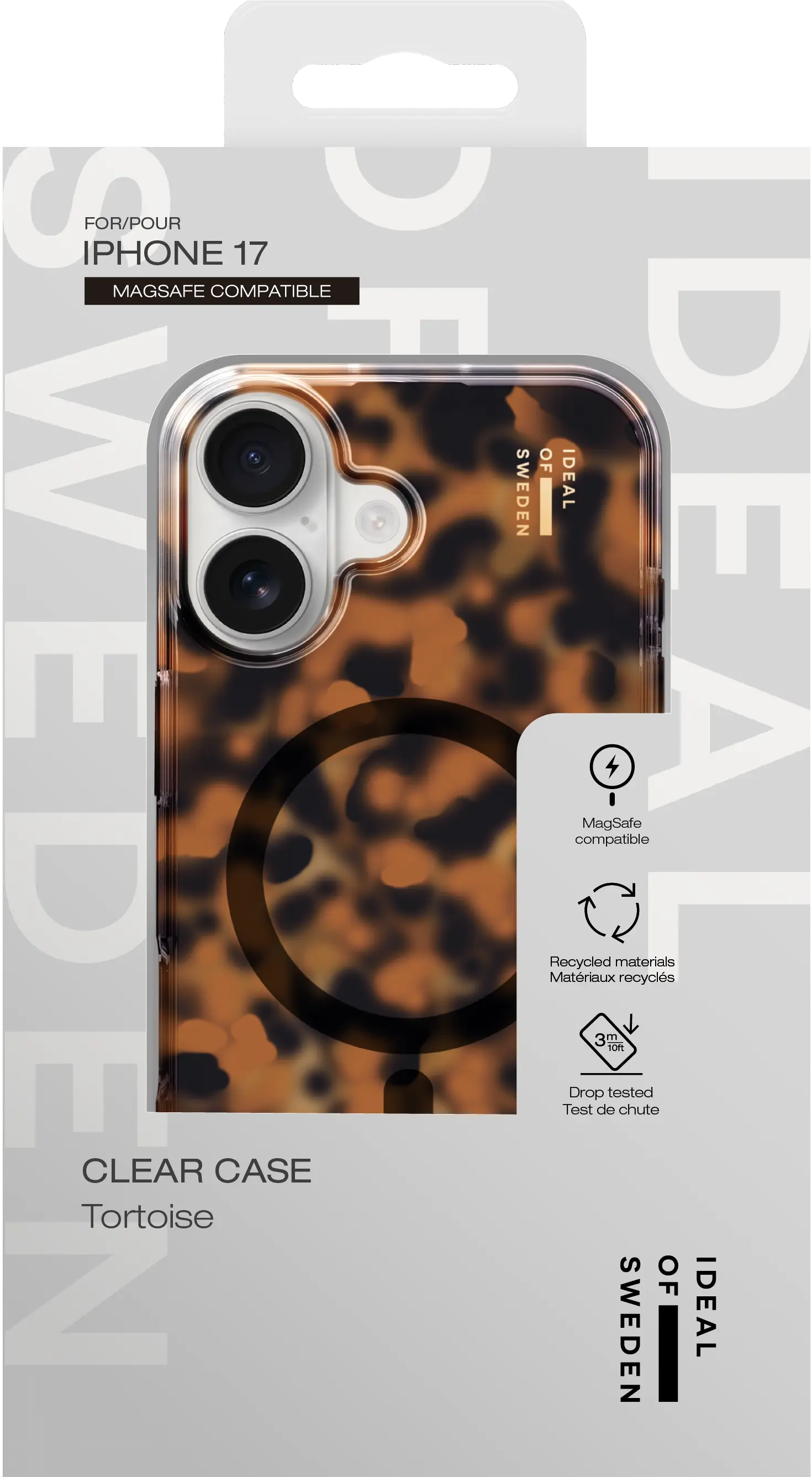 Clear MagSafe Case iPhone 17 Tortoise