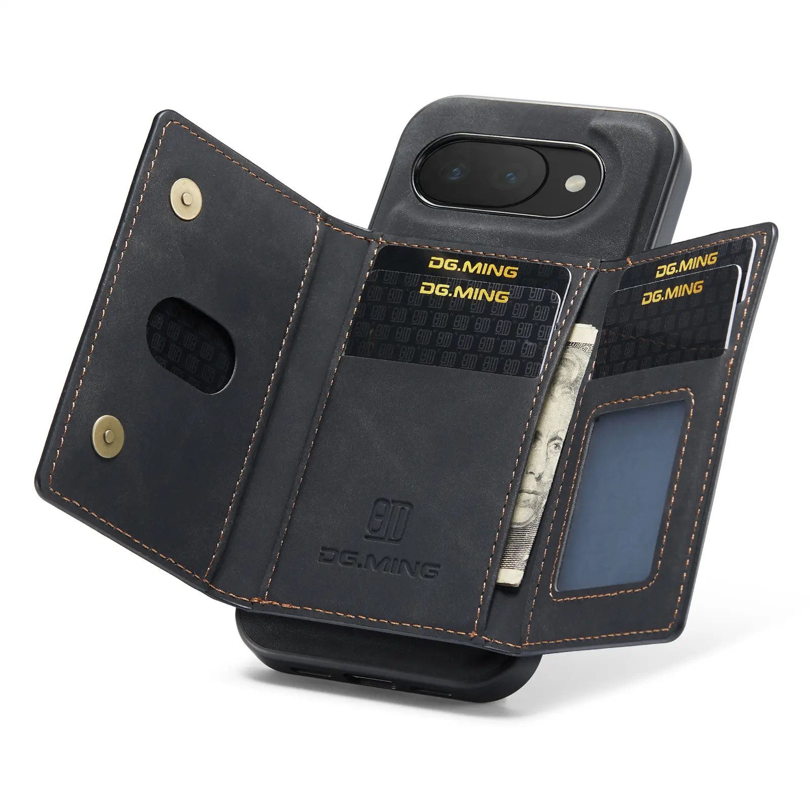 Magnetic Card Slot Case Google Pixel 10a Svart