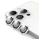 Linsebeskytter Aluminium iPhone 16 Pro Sølv