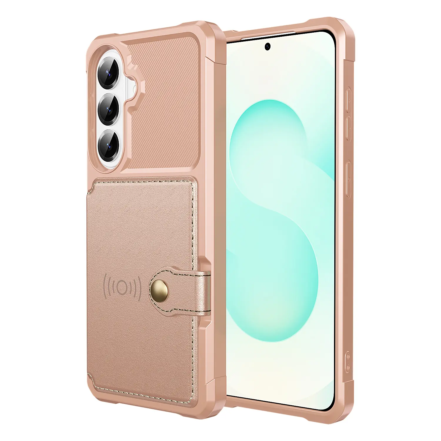 Tough Multi-slot Case Samsung Galaxy S26 Rosa
