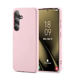 TPU Deksel Samsung Galaxy S25 Lys rosa