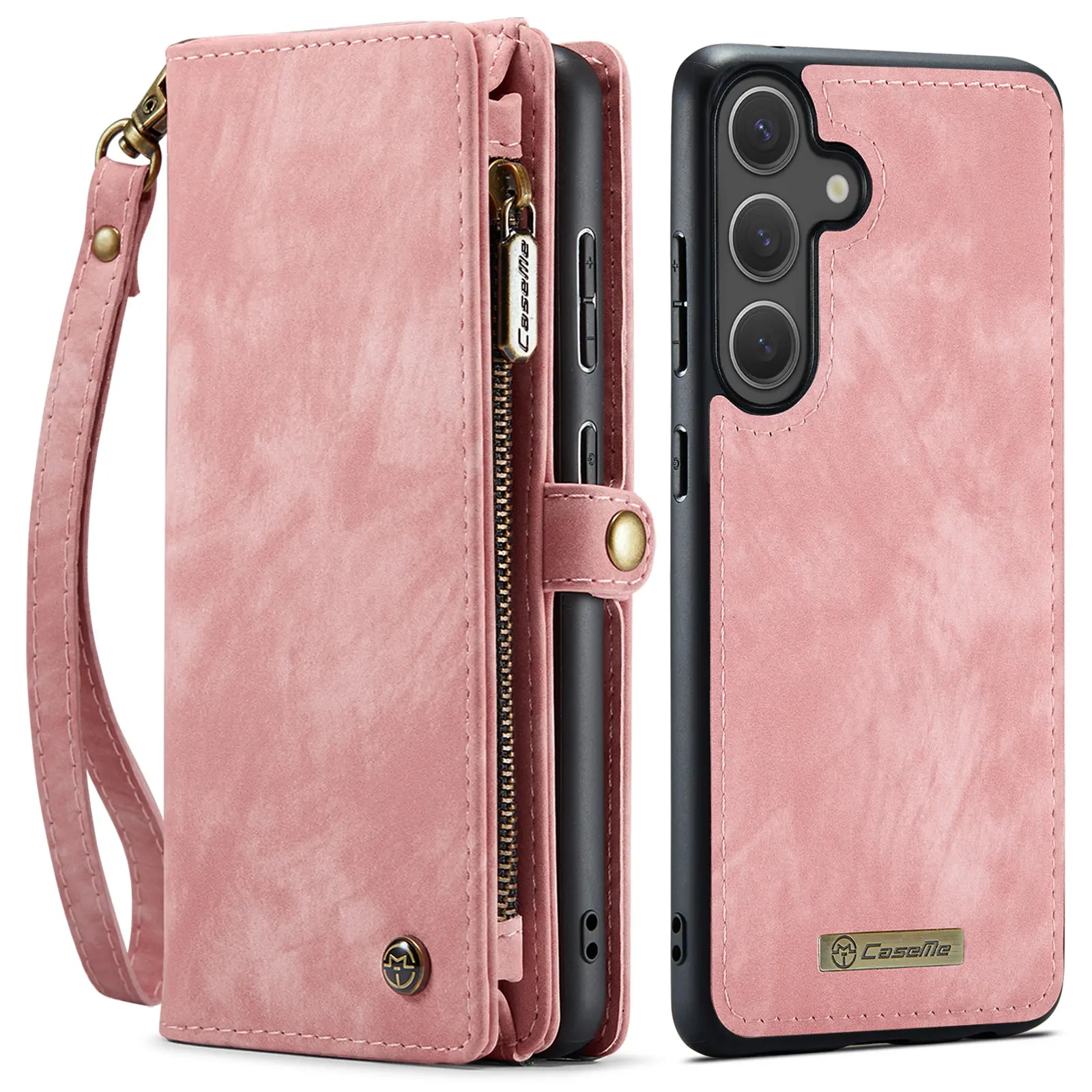 Multi-slot Plånboksfodral Samsung Galaxy S26 Rosa