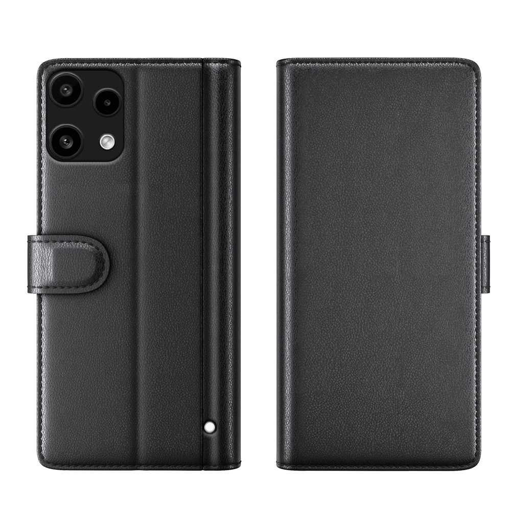 Äkta Läderfodral Nothing Phone 3a Lite Svart