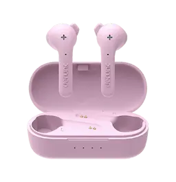 TRUE BASIC - Prisvärda trådlösa hörlurar, rosa