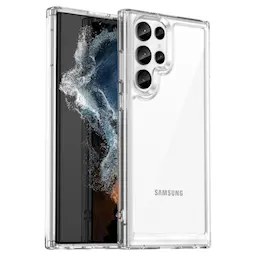 Samsung Galaxy S23 Ultra Crystal Hybrid-suojakuori, Kirkas